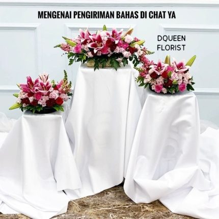Dqueen Florist - Bunga Meja Altar Dekorasi Fresh Flowers Premium