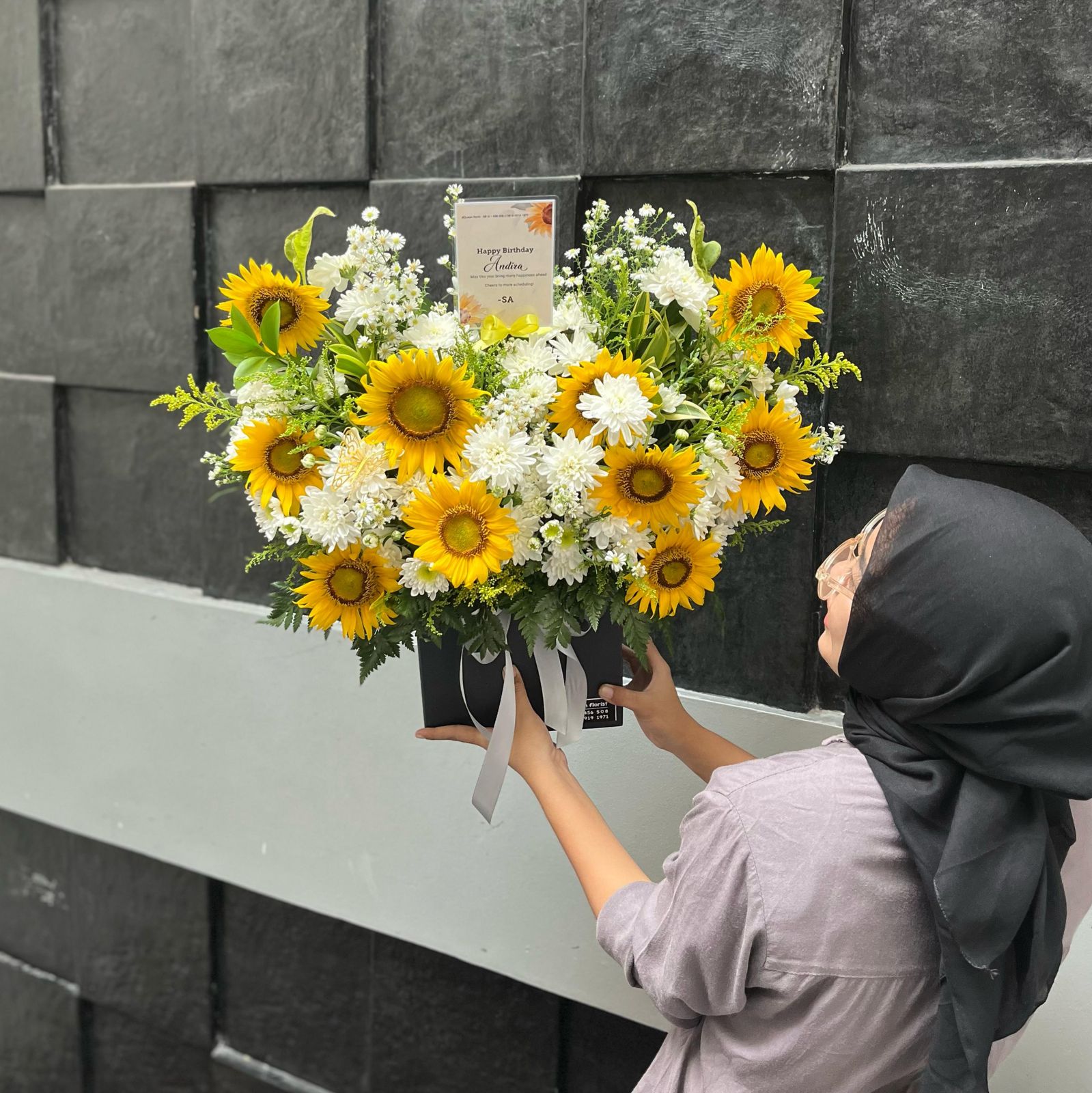 Memilih bunga Memilih bunga