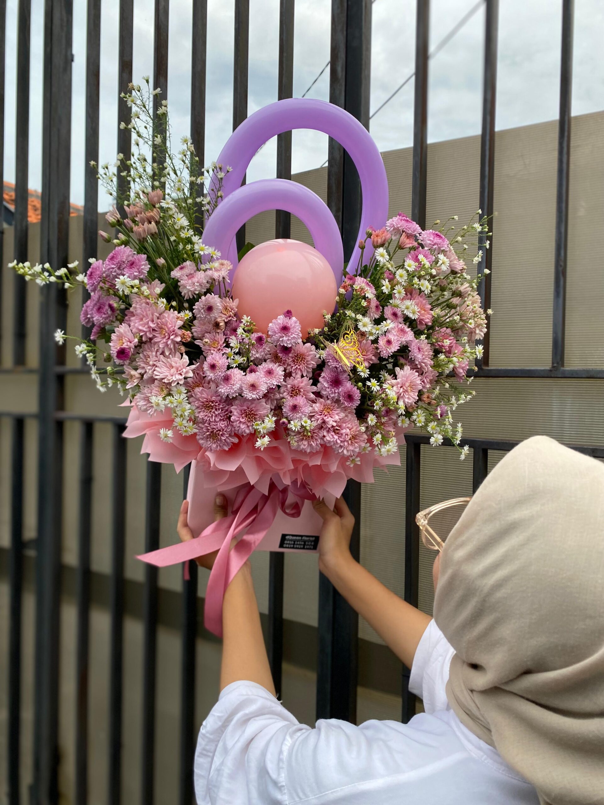 merawat bunga